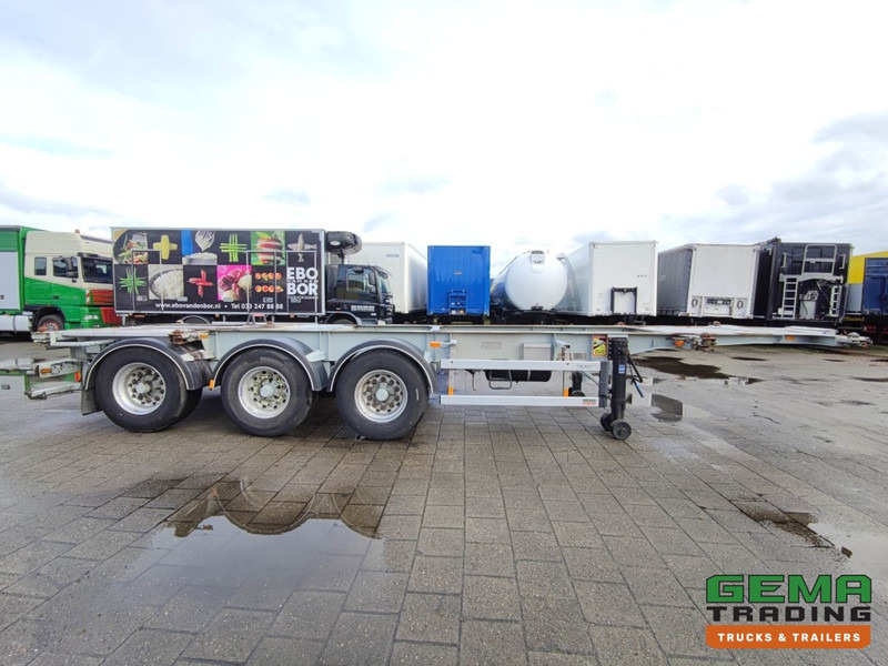 Container transporter/ Swap body semi-trailer Burg BPO 12 27 3-Assen BPW Trommelremmen - ADR 20-30FT TANK/SWAP (O1254): picture 8