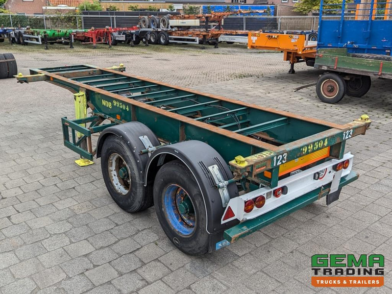 Flandria OP CC 2A 2-Assen ROR DrumBrakes - Steel Suspension - 3110KG - 20FT (O1915) - Container transporter/ Swap body semi-trailer: picture 2 Flandria OP CC 2A 2-Assen ROR DrumBrakes - Steel Suspension - 3110KG - 20FT (O1915) - Container transporter/ Swap body semi-trailer: picture 2
