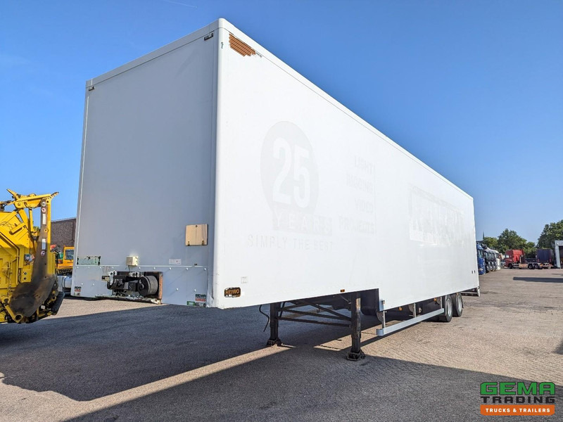 H.T.F. HZCT 30S 2-Assen BPW - Gesloten SemiDieplader - Hardhouten Vloer - Trommelremmen - TOP! - Low loader semi-trailer: picture 1 H.T.F. HZCT 30S 2-Assen BPW - Gesloten SemiDieplader - Hardhouten Vloer - Trommelremmen - TOP! - Low loader semi-trailer: picture 1