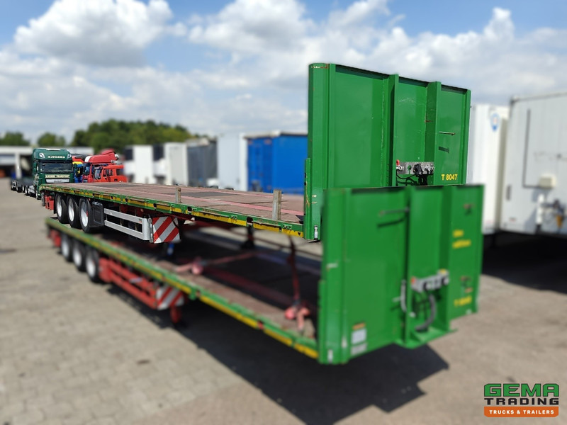 HRD NTS 3-Assen SAF - MEGA - Heavy Duty - Rongpotten/Rongen - Schuine Achterkant met Rijgoot - Zware kantbalk - Dropside/ Flatbed semi-trailer: picture 4 HRD NTS 3-Assen SAF - MEGA - Heavy Duty - Rongpotten/Rongen - Schuine Achterkant met Rijgoot - Zware kantbalk - Dropside/ Flatbed semi-trailer: picture 4