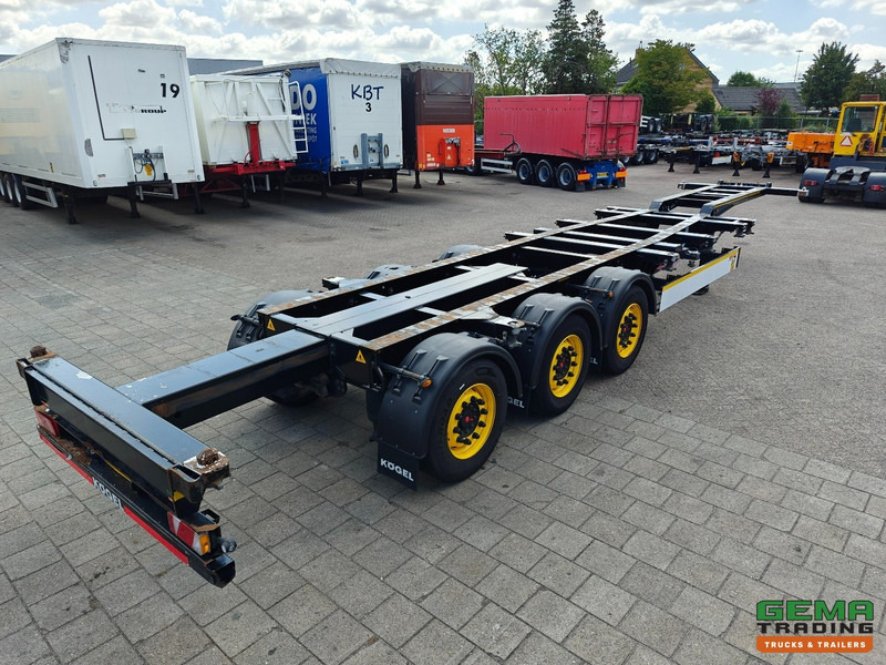 Kögel PORT 40 SIMPLEX 20 3-Assen SAF - Schijfremmen - 2x20FT/30FT/40FT - Achterschuiver - Container transporter/ Swap body semi-trailer: picture 2 Kögel PORT 40 SIMPLEX 20 3-Assen SAF - Schijfremmen - 2x20FT/30FT/40FT - Achterschuiver - Container transporter/ Swap body semi-trailer: picture 2