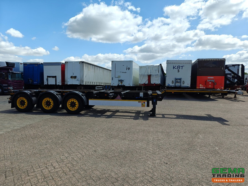 Container transporter/ Swap body semi-trailer Kögel PORT 40 SIMPLEX 20 3-Assen SAF - Schijfremmen - 2x20FT/30FT/40FT - Achterschuiver: picture 16