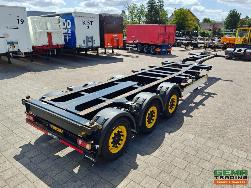Kögel PORT 40 SIMPLEX 20 3-Assen SAF - Schijfremmen - 2x20FT/30FT/40FT - Achterschuiver - Container transporter/ Swap body semi-trailer: picture 5 Kögel PORT 40 SIMPLEX 20 3-Assen SAF - Schijfremmen - 2x20FT/30FT/40FT - Achterschuiver - Container transporter/ Swap body semi-trailer: picture 5