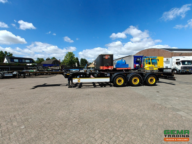 Container transporter/ Swap body semi-trailer Kögel PORT 40 SIMPLEX 20 3-Assen SAF - Schijfremmen - 2x20FT/30FT/40FT - Achterschuiver: picture 17
