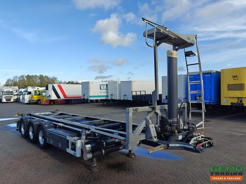 LAG O-3-CC 3 Assen BPW - 30FT Kiepchassis - Rotary Feeder - 5420KG - Alcoa's - 09/2026 APK - Container transporter/ Swap body semi-trailer: picture 2 LAG O-3-CC 3 Assen BPW - 30FT Kiepchassis - Rotary Feeder - 5420KG - Alcoa's - 09/2026 APK - Container transporter/ Swap body semi-trailer: picture 2