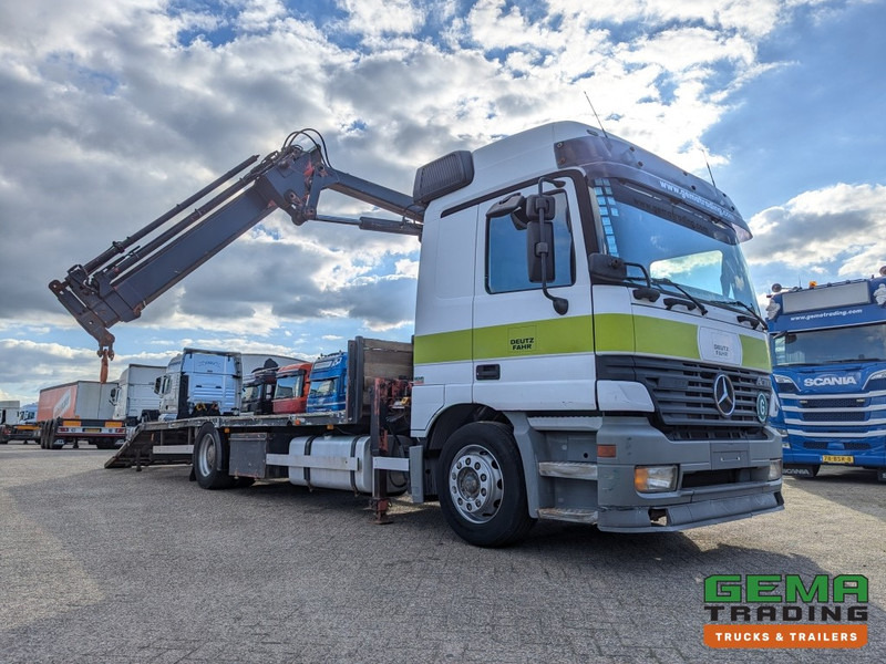 Mercedes-Benz Actros 1831 Sleepcab Euro2 MKG HLK80 3360KG - Air Suspension - Loading Ramp (V796) - Dropside/ Flatbed truck, Crane truck: picture 2 Mercedes-Benz Actros 1831 Sleepcab Euro2 MKG HLK80 3360KG - Air Suspension - Loading Ramp (V796) - Dropside/ Flatbed truck, Crane truck: picture 2
