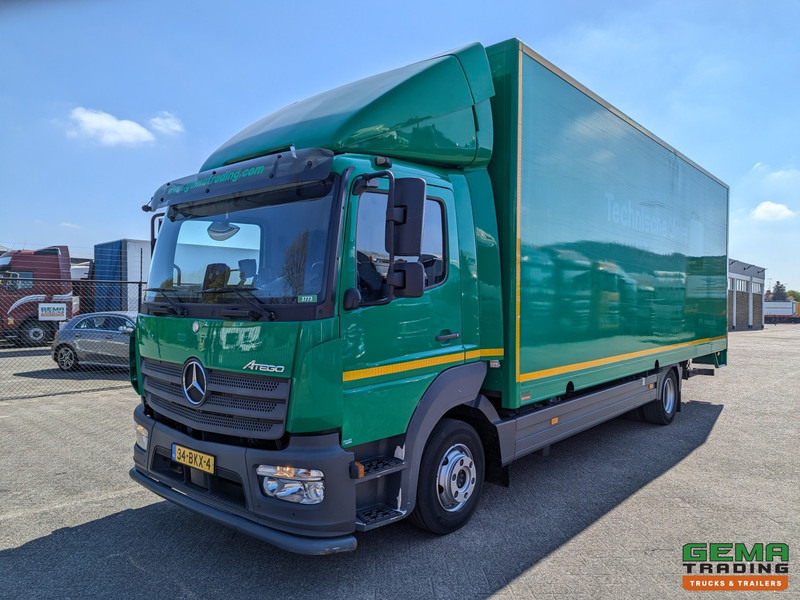 Mercedes-Benz Atego 1018 4x2 Dagcabine Euro6 - GeslotenBak 7.13M - Laadklep 1500KG - Zijdeur - Box truck: picture 1 Mercedes-Benz Atego 1018 4x2 Dagcabine Euro6 - GeslotenBak 7.13M - Laadklep 1500KG - Zijdeur - Box truck: picture 1