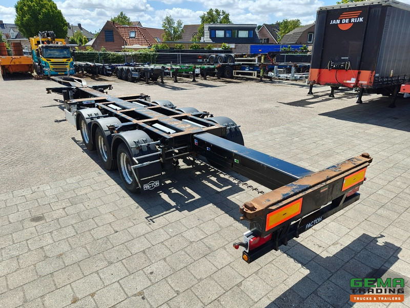 Pacton T3-010 3-Assen SAF - MULTI - Trommelremmen - LiftAs - 3x Uitschuifbaar - 10/2025 APK - Container transporter/ Swap body semi-trailer: picture 4 Pacton T3-010 3-Assen SAF - MULTI - Trommelremmen - LiftAs - 3x Uitschuifbaar - 10/2025 APK - Container transporter/ Swap body semi-trailer: picture 4
