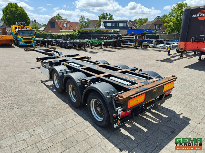Pacton T3-010 3-Assen SAF - MULTI - Trommelremmen - LiftAs - 3x Uitschuifbaar - 10/2025 APK - Container transporter/ Swap body semi-trailer: picture 2 Pacton T3-010 3-Assen SAF - MULTI - Trommelremmen - LiftAs - 3x Uitschuifbaar - 10/2025 APK - Container transporter/ Swap body semi-trailer: picture 2