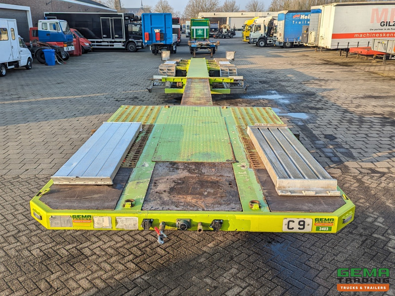 Low loader semi-trailer RECKER SAHN TIEFLADER SPEZIAL Dieplader - 3-StuurAssen - Afstandbediening - Uitschuifbaar - HydraulischVerbreedbaar - Wielkuipen -ZZ kenteken: picture 7