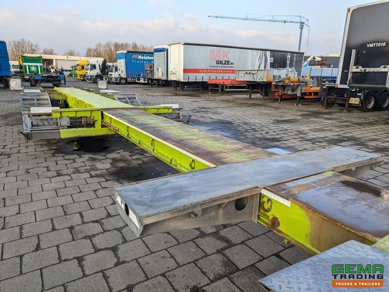 Low loader semi-trailer RECKER SAHN TIEFLADER SPEZIAL Dieplader - 3-StuurAssen - Afstandbediening - Uitschuifbaar - HydraulischVerbreedbaar - Wielkuipen -ZZ kenteken: picture 11