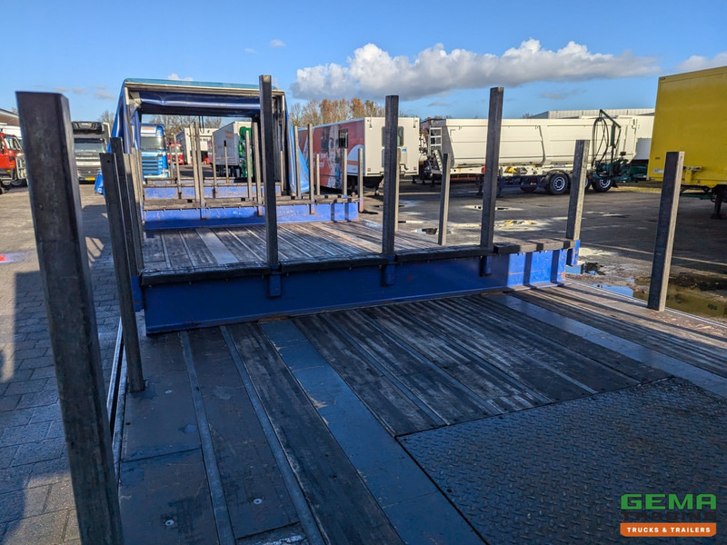 Curtainsider semi-trailer Samro ST39WGWE 12.9M 3-Assen BPW - SchuifKap - Lift/Stuur-as - HH Vloer - Bokken - Rongen: picture 14