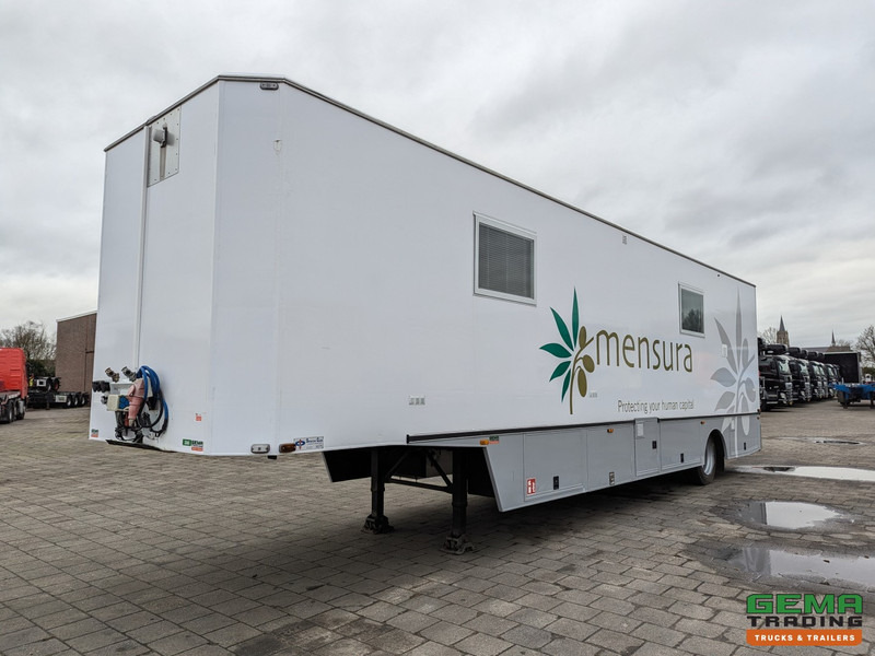 Trax S161DAP 1-Assige 11.3m KantoorTrailer / MobileHome - Airco's - Toilet - Standkachel - Watertank - Semi-trailer: picture 2 Trax S161DAP 1-Assige 11.3m KantoorTrailer / MobileHome - Airco's - Toilet - Standkachel - Watertank - Semi-trailer: picture 2