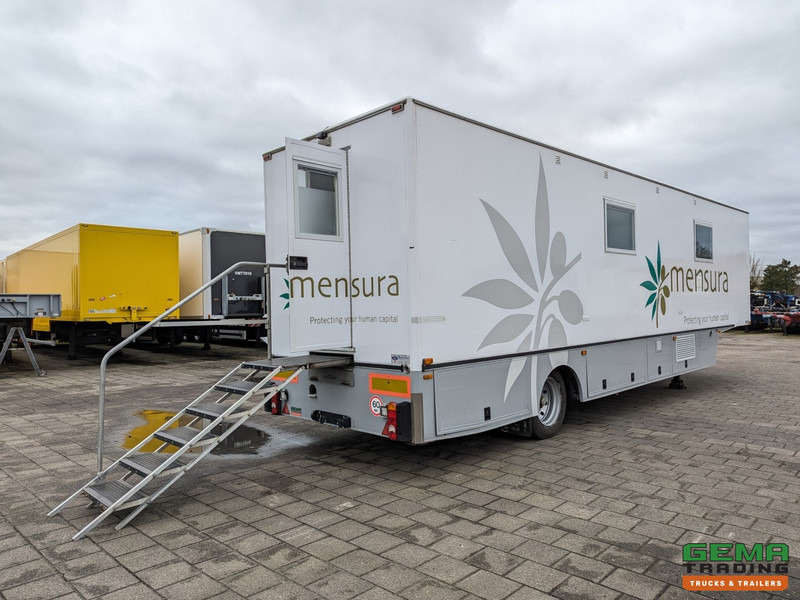 Trax S161DAP 1-Assige 11.3m KantoorTrailer / MobileHome - Airco's - Toilet - Standkachel - Watertank - Semi-trailer: picture 1 Trax S161DAP 1-Assige 11.3m KantoorTrailer / MobileHome - Airco's - Toilet - Standkachel - Watertank - Semi-trailer: picture 1