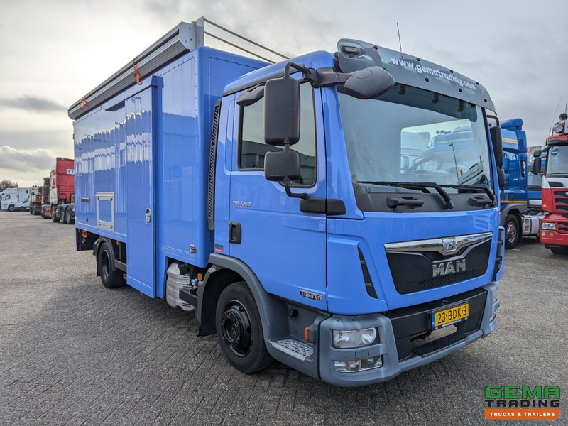 Truck MAN TGL 7.150 4x2 Dagcabine Euro6 - Camper/Kart/Motor/ Mobiele Werkplaats - Laadklep 750KG - Zonnepaneel: picture 15
