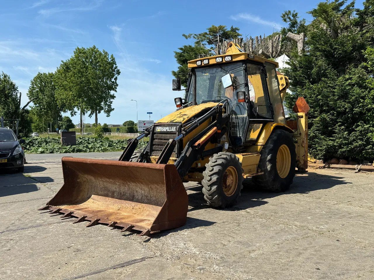 Backhoe loader CAT 438C 4X4 Backhoe Loader: picture 14