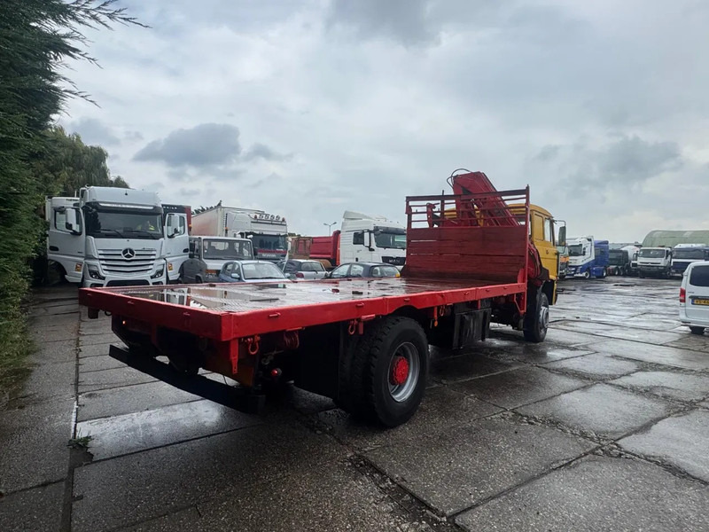 Dropside/ Flatbed truck DAF 2300 4X2 Platform + Crane Spring/Spring German truck: picture 12