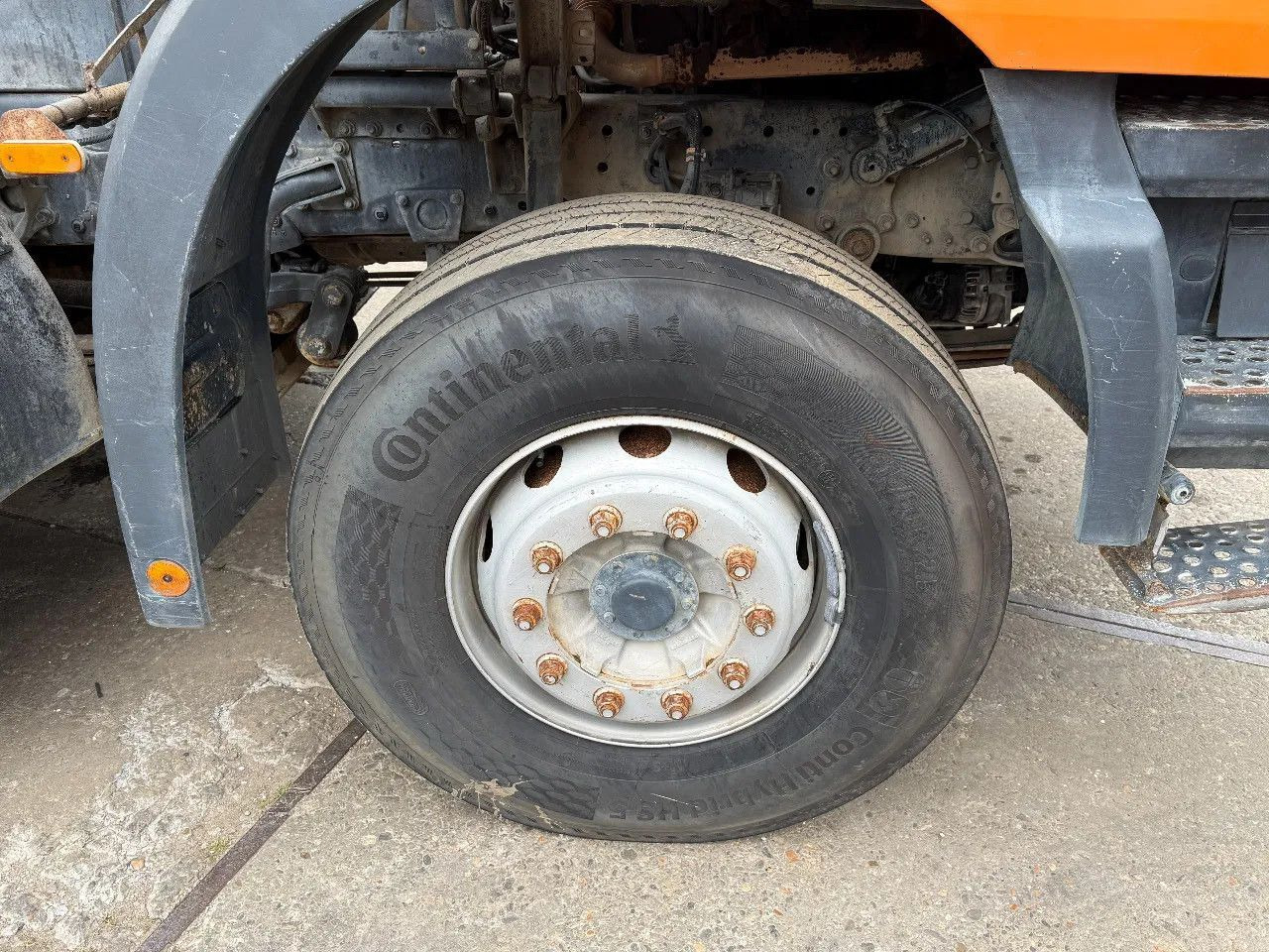 Tipper Mercedes-Benz Actros 4140 V6 8X4 Tipper Spring/Spring Manual G: picture 10