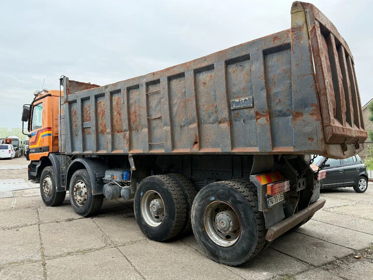 Tipper Mercedes-Benz Actros 4140 V6 8X4 Tipper Spring/Spring Manual G: picture 22