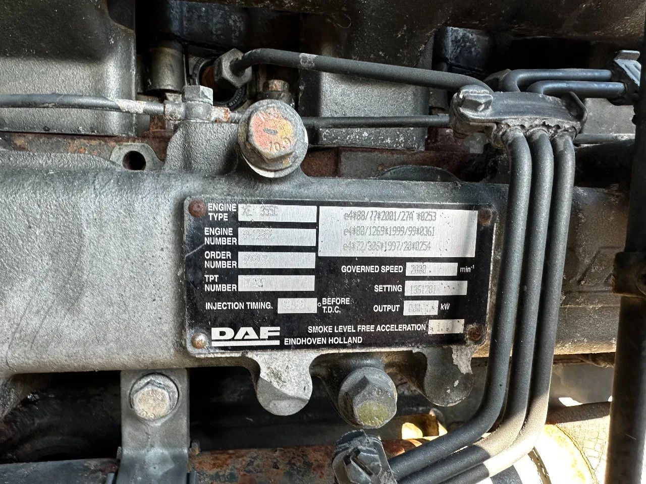 New Tractor unit DAF XF 95.480 4X2 Tractor-unit Spring/Air ZF Manual: picture 19