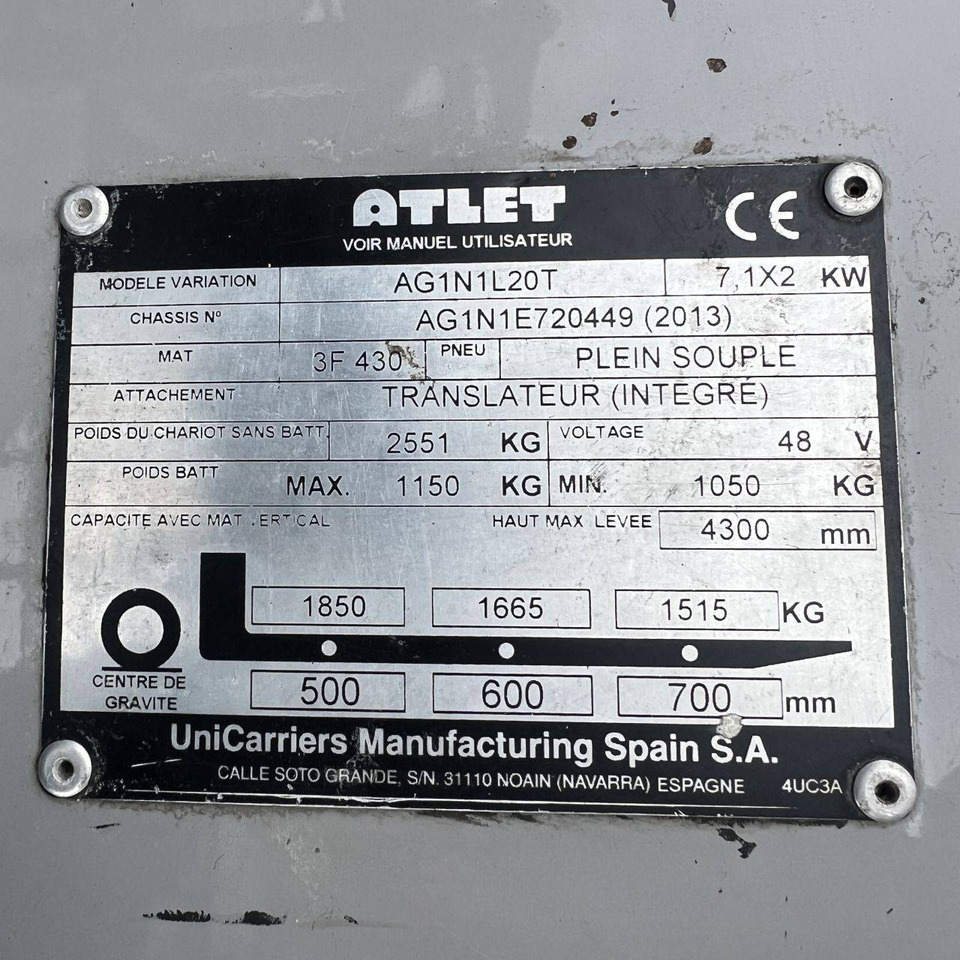 Leasing of  Atlet ET20L (AG1N1L20T) Atlet ET20L (AG1N1L20T): picture 19
