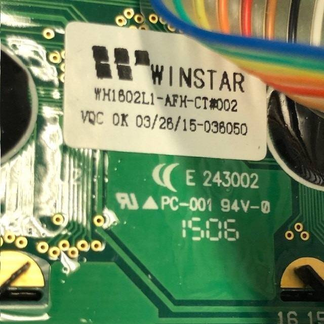 Display for Unicarriers UFW - Electrical system for Material handling equipment: picture 3 Display for Unicarriers UFW - Electrical system for Material handling equipment: picture 3