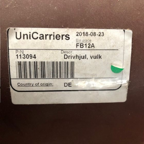 Drive wheel D350X140 for Atlet - Steering for Material handling equipment: picture 1 Drive wheel D350X140 for Atlet - Steering for Material handling equipment: picture 1