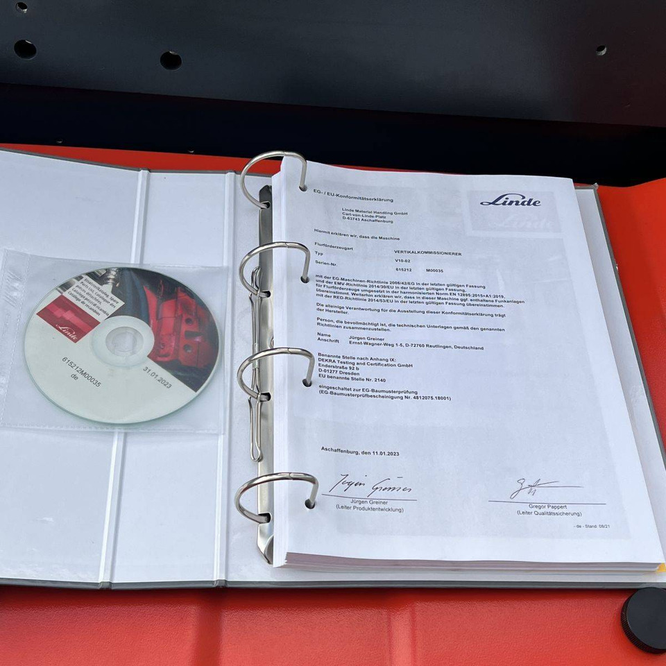 Order picker Linde V10-02 (5212): picture 14