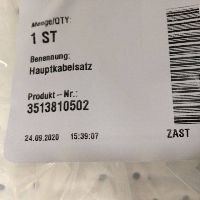 Main cable tree for Linde - Cables/ Wire harness for Material handling equipment: picture 4 Main cable tree for Linde - Cables/ Wire harness for Material handling equipment: picture 4