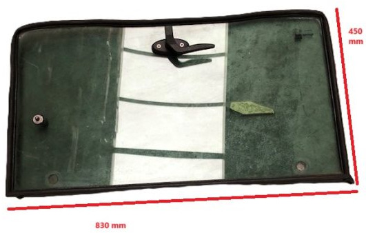 Rear window for Nissan/Atlet - Cab and interior for Material handling equipment: picture 1 Rear window for Nissan/Atlet - Cab and interior for Material handling equipment: picture 1