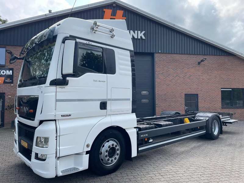 MAN TGX 18.400 XLX AHK LBW Standairco NL Truck - Container transporter/ Swap body truck: picture 1 MAN TGX 18.400 XLX AHK LBW Standairco NL Truck - Container transporter/ Swap body truck: picture 1