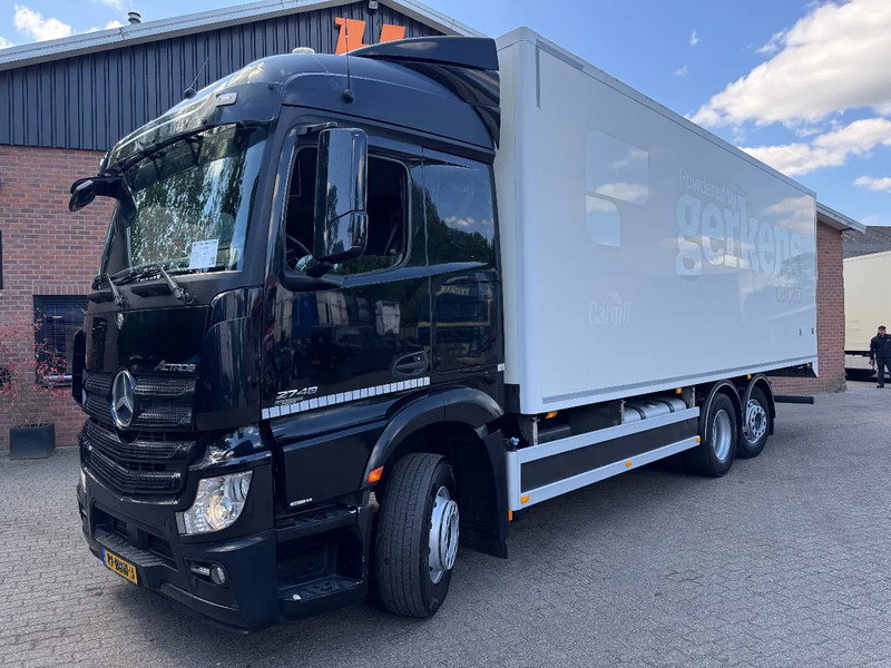 Mercedes-Benz Actros 2748 6X2 Bigspace AHK 623.380KM! 8.1M Heiwo box, Stuuras, Top condition - Box truck: picture 1 Mercedes-Benz Actros 2748 6X2 Bigspace AHK 623.380KM! 8.1M Heiwo box, Stuuras, Top condition - Box truck: picture 1