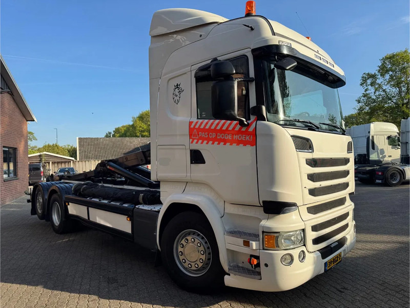 Scania R450 6X2 25T HIAB Haakarm Hooklift Remote, NL Truck! - Hook lift truck: picture 2 Scania R450 6X2 25T HIAB Haakarm Hooklift Remote, NL Truck! - Hook lift truck: picture 2