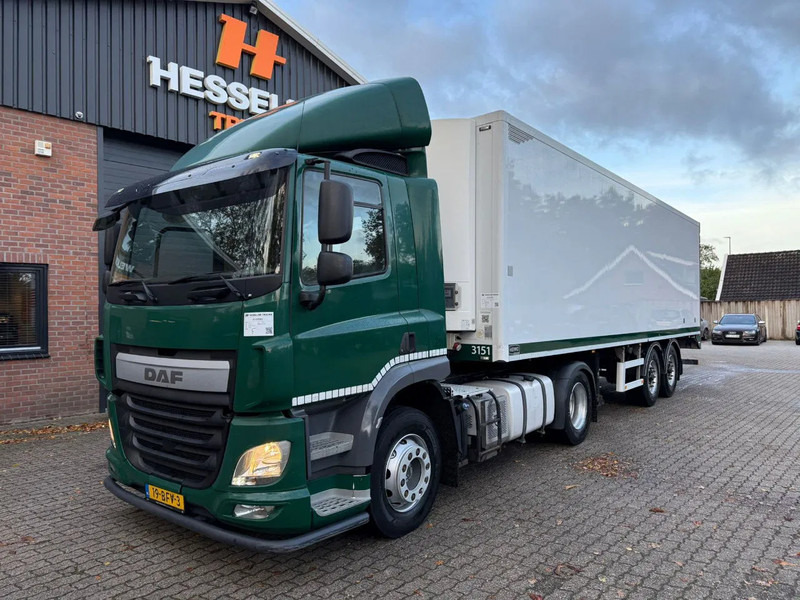 DAF CF 290 + HTF Koeloplegger PTO Powered koelmotor Dhollandia 3000KG NL Truck/Trailer 470.496KM - Tractor unit: picture 1 DAF CF 290 + HTF Koeloplegger PTO Powered koelmotor Dhollandia 3000KG NL Truck/Trailer 470.496KM - Tractor unit: picture 1