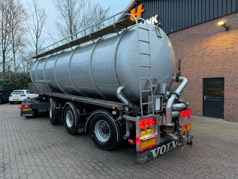 Vogelzang 36.5m3 RVS Mestoplegger Geijkte weging Bemonstering 2x Stuuras - Tank semi-trailer: picture 2 Vogelzang 36.5m3 RVS Mestoplegger Geijkte weging Bemonstering 2x Stuuras - Tank semi-trailer: picture 2