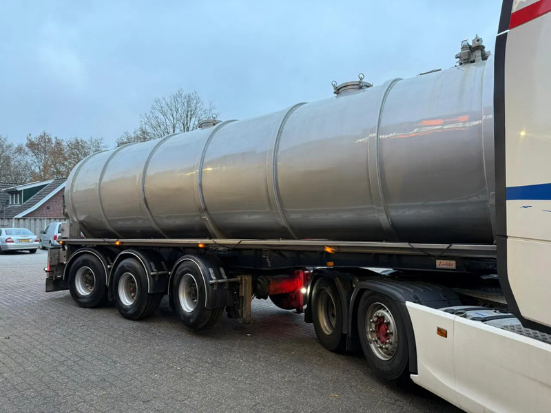 Vogelzang 36.5m3 RVS Mestoplegger Geijkte weging Bemonstering 2x Stuuras - Tank semi-trailer: picture 4 Vogelzang 36.5m3 RVS Mestoplegger Geijkte weging Bemonstering 2x Stuuras - Tank semi-trailer: picture 4