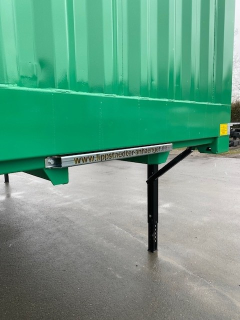 Swap body - box Krone BDF-System 7.45, LACK NEU in RAL 6024, FABRIKNEUE Portaltüren: picture 6