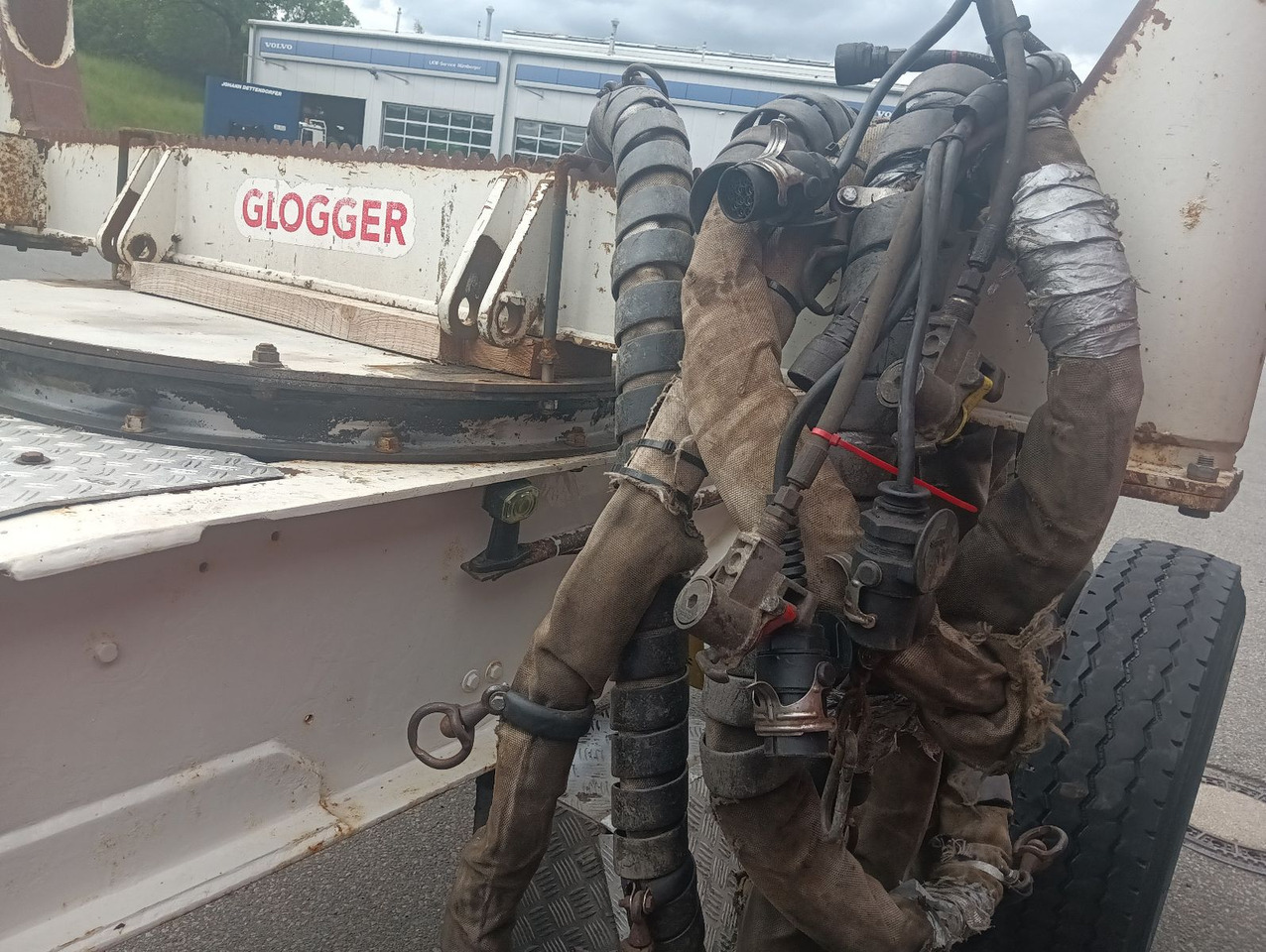 Logging trailer Doll GLOGGER SHE28-20 LangholzNachläufer EPSILON Kran: picture 21