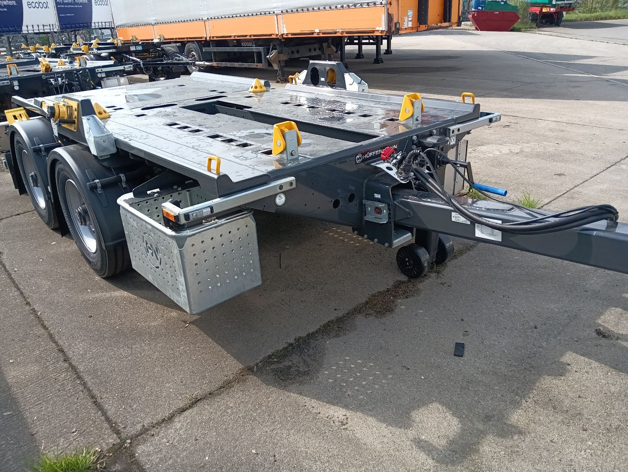 Hüffermann 2-A-MINI-CARRIER SAFETYFIX VERZINKT NEU FULLOPTI - Roll-off/ Skip trailer: picture 3 Hüffermann 2-A-MINI-CARRIER SAFETYFIX VERZINKT NEU FULLOPTI - Roll-off/ Skip trailer: picture 3