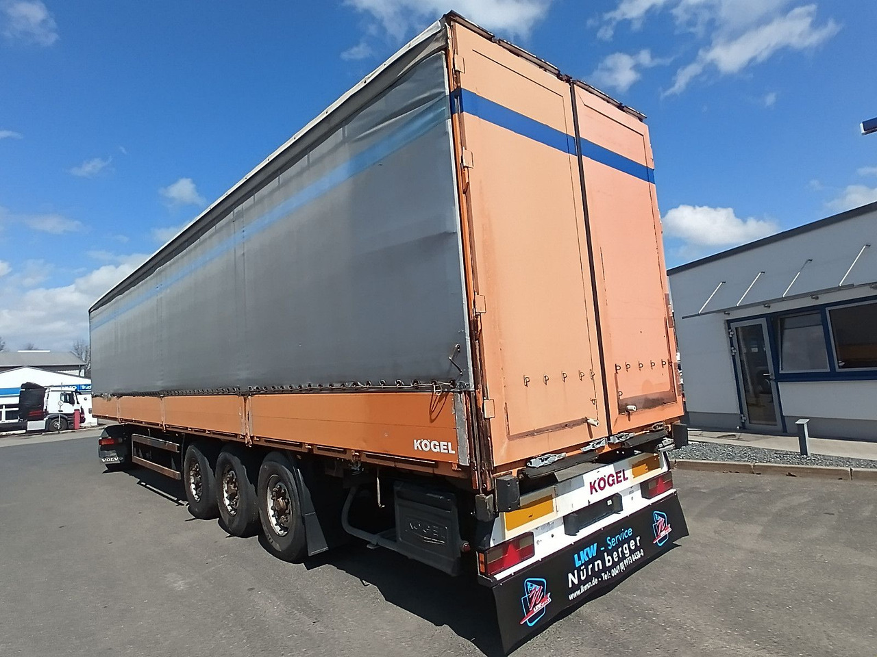 Kögel SN24BORDWANDSIDER EDSCHA BPW Disc Lift Portaltür - Curtainsider semi-trailer: picture 2 Kögel SN24BORDWANDSIDER EDSCHA BPW Disc Lift Portaltür - Curtainsider semi-trailer: picture 2