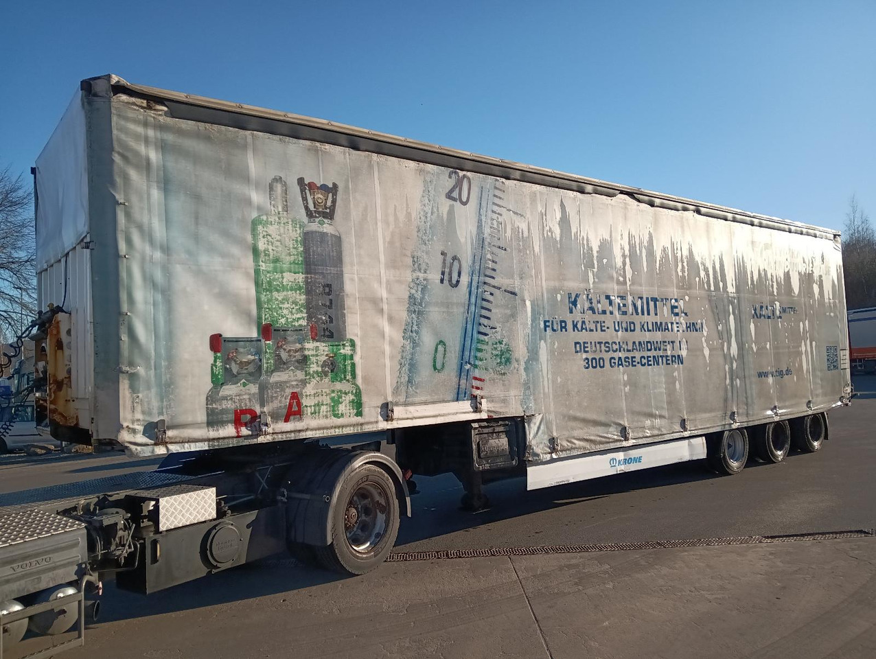 Krone SDP 27 12,2m JUMBO BPW 235/75R17,5 Reifen 90% - Low loader semi-trailer: picture 1 Krone SDP 27 12,2m JUMBO BPW 235/75R17,5 Reifen 90% - Low loader semi-trailer: picture 1