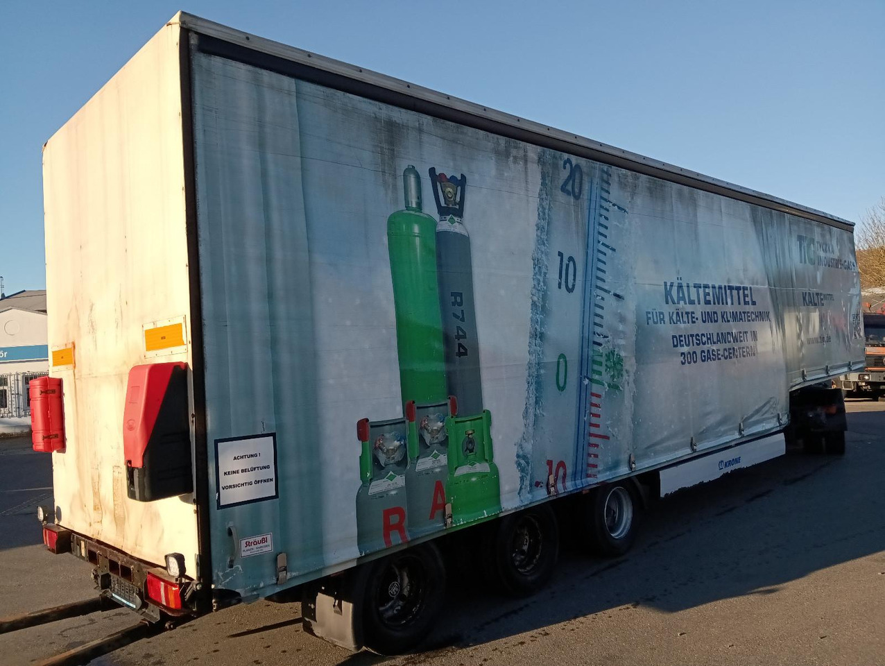 Krone SDP 27 12,2m JUMBO BPW 235/75R17,5 Reifen 90% - Low loader semi-trailer: picture 5 Krone SDP 27 12,2m JUMBO BPW 235/75R17,5 Reifen 90% - Low loader semi-trailer: picture 5