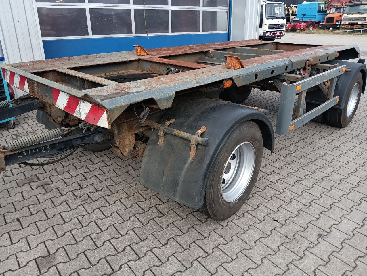 Meiller MEILLER HKM A18AbsetzContainer BPW TÜV Reifen70% - Roll-off/ Skip trailer: picture 4 Meiller MEILLER HKM A18AbsetzContainer BPW TÜV Reifen70% - Roll-off/ Skip trailer: picture 4