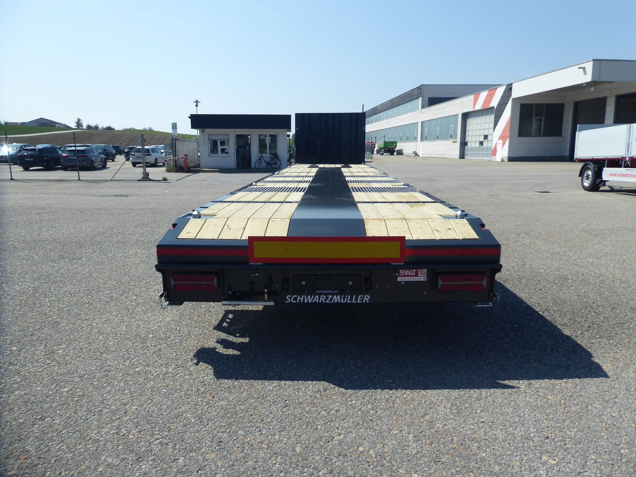 Schwarzmüller 3Achs Tele Rampen TwistLock40+2x20"SAF Lenk+Lift - Dropside/ Flatbed semi-trailer: picture 5 Schwarzmüller 3Achs Tele Rampen TwistLock40+2x20"SAF Lenk+Lift - Dropside/ Flatbed semi-trailer: picture 5