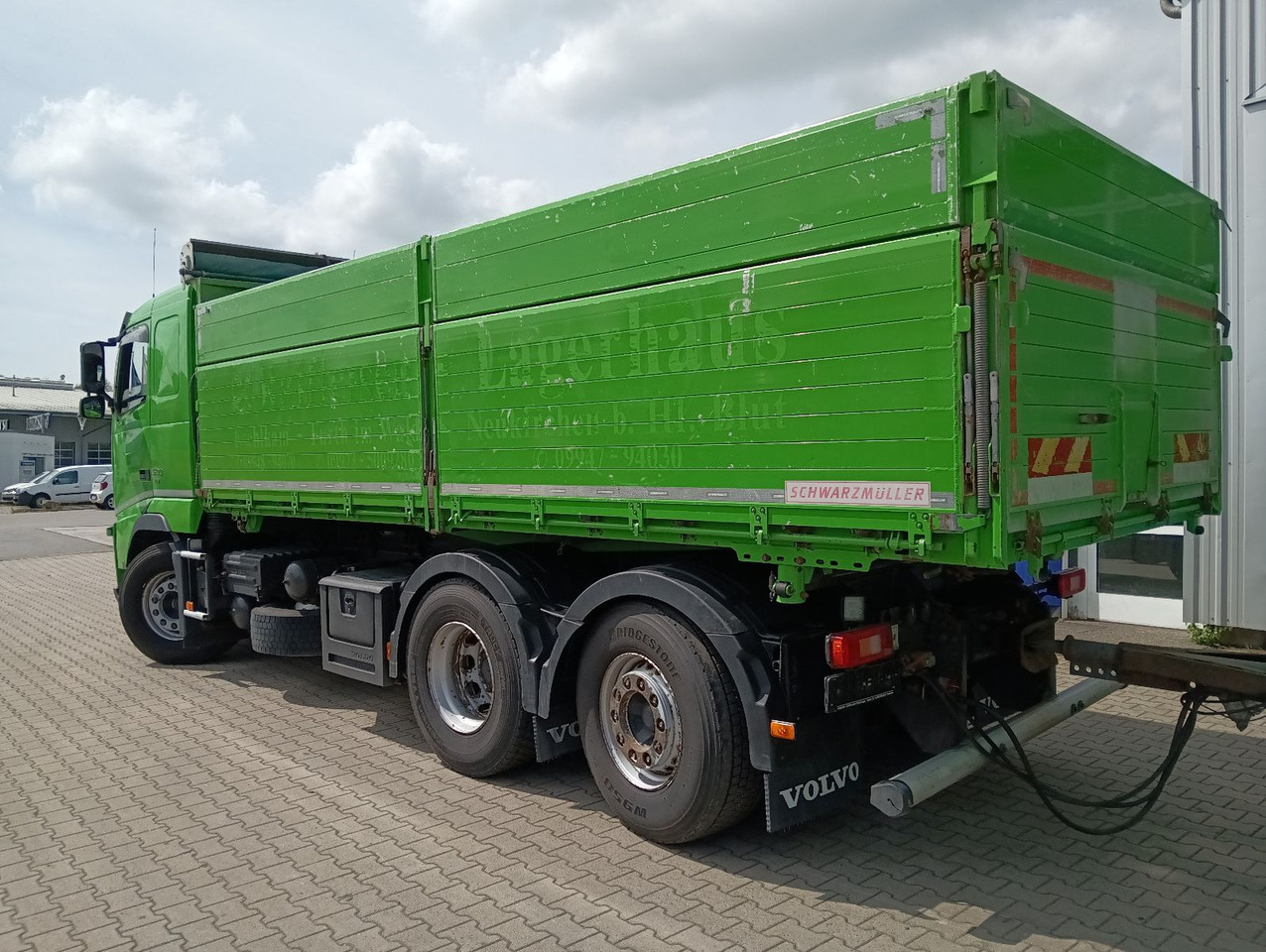Tipper Volvo FH 500 6x2R 22m3 SCHWARZMÜLLER 3-S-GETREIDEKIPPE: picture 9