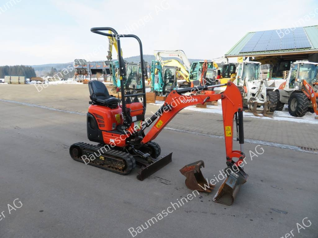 Kubota U 10-3 - Mini excavator: picture 1 Kubota U 10-3 - Mini excavator: picture 1