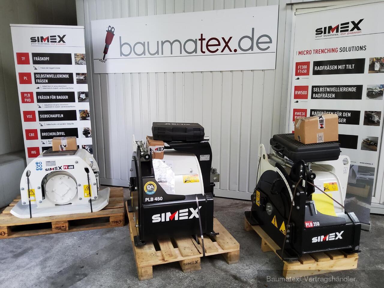 Simex PLB350/ 450 für Bagger von 6,5- 15to. - Cold planer: picture 1 Simex PLB350/ 450 für Bagger von 6,5- 15to. - Cold planer: picture 1