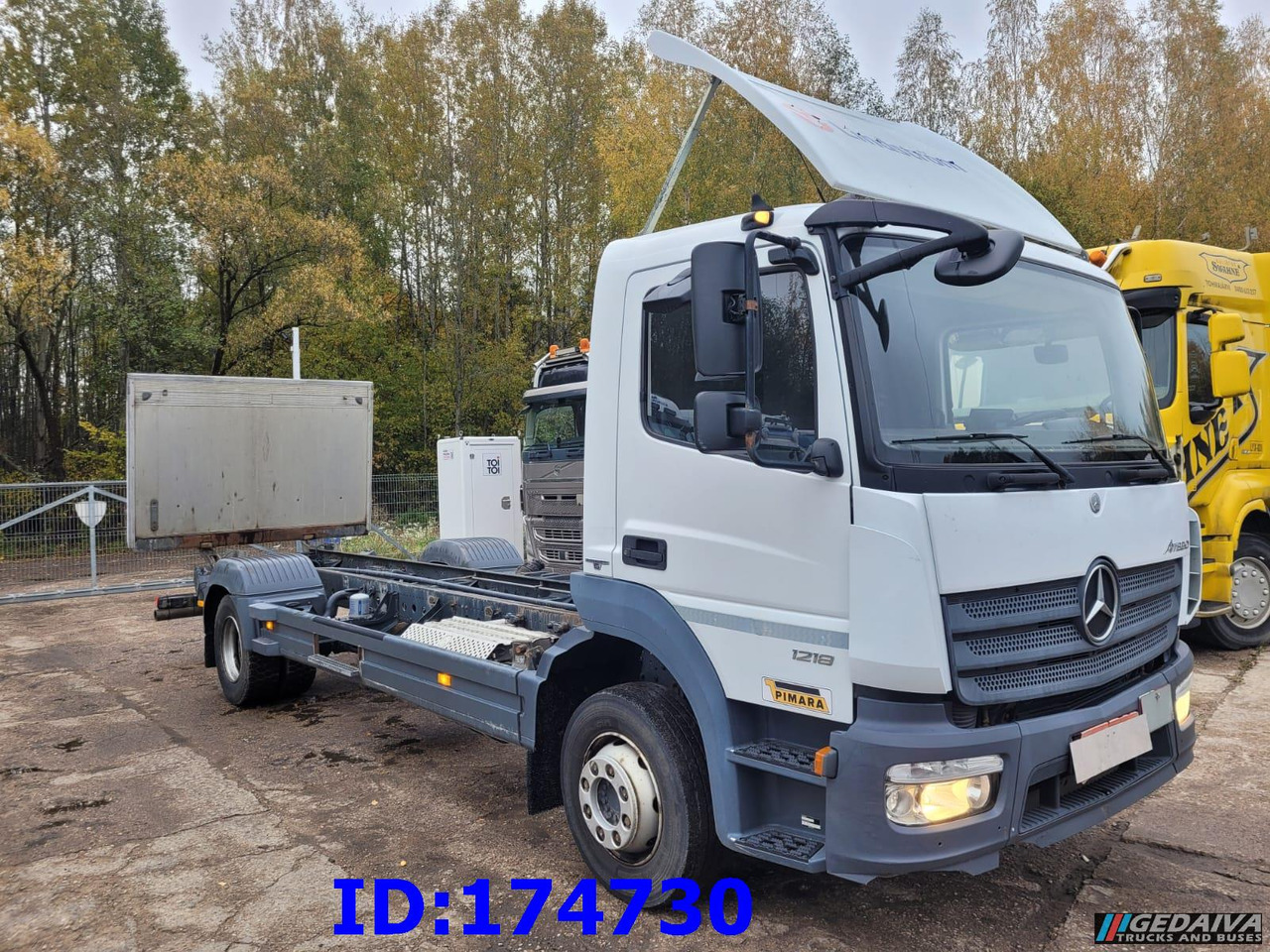MERCEDES-BENZ Atego 1218 - Euro6 - Manual - Full Steel - Cab chassis truck: picture 4 MERCEDES-BENZ Atego 1218 - Euro6 - Manual - Full Steel - Cab chassis truck: picture 4