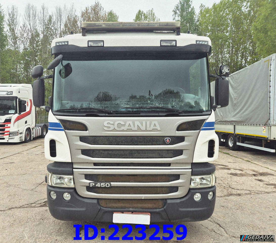 SCANIA P450 6x2 Steering axle Euro6 + PM 13.5SP - Dropside/ Flatbed truck: picture 2 SCANIA P450 6x2 Steering axle Euro6 + PM 13.5SP - Dropside/ Flatbed truck: picture 2