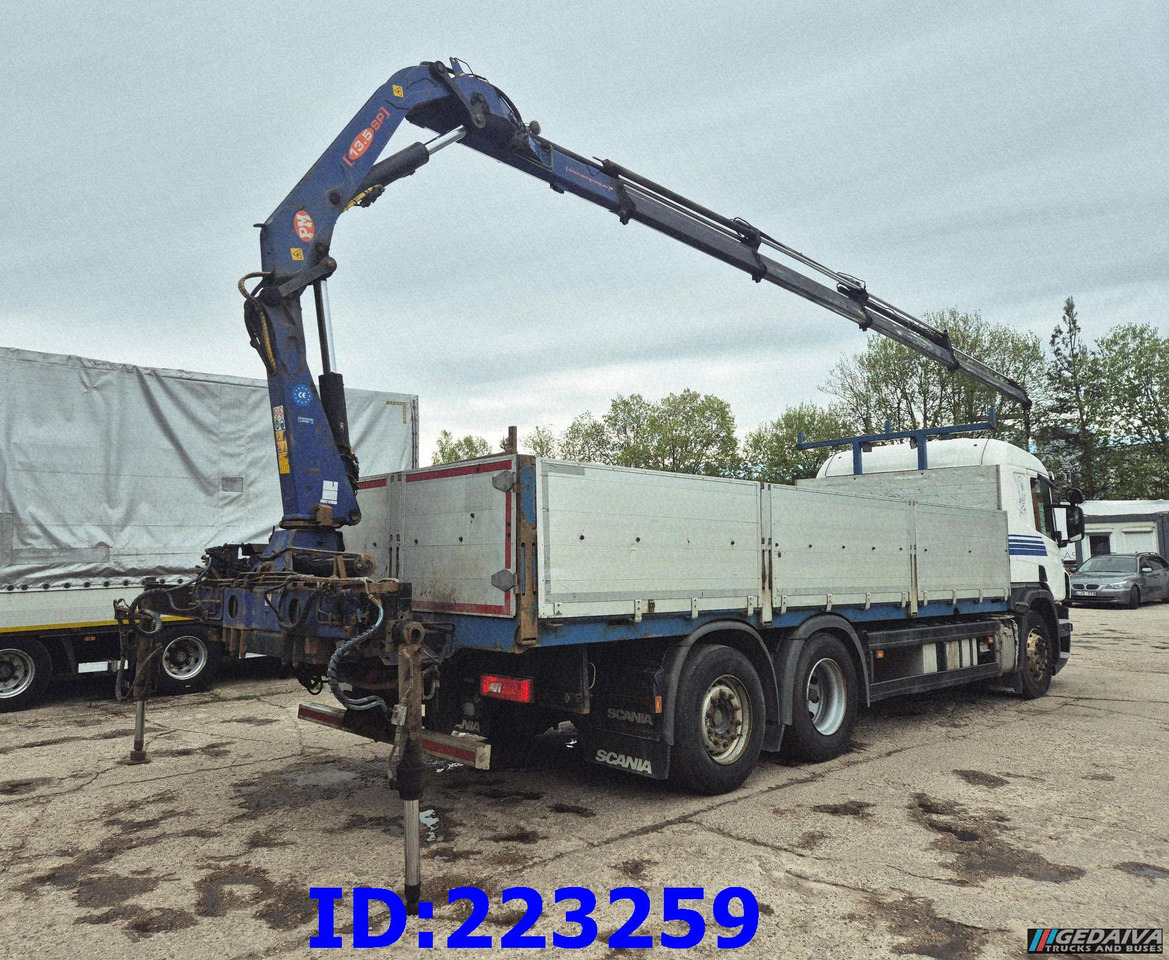 SCANIA P450 6x2 Steering axle Euro6 + PM 13.5SP - Dropside/ Flatbed truck: picture 5 SCANIA P450 6x2 Steering axle Euro6 + PM 13.5SP - Dropside/ Flatbed truck: picture 5